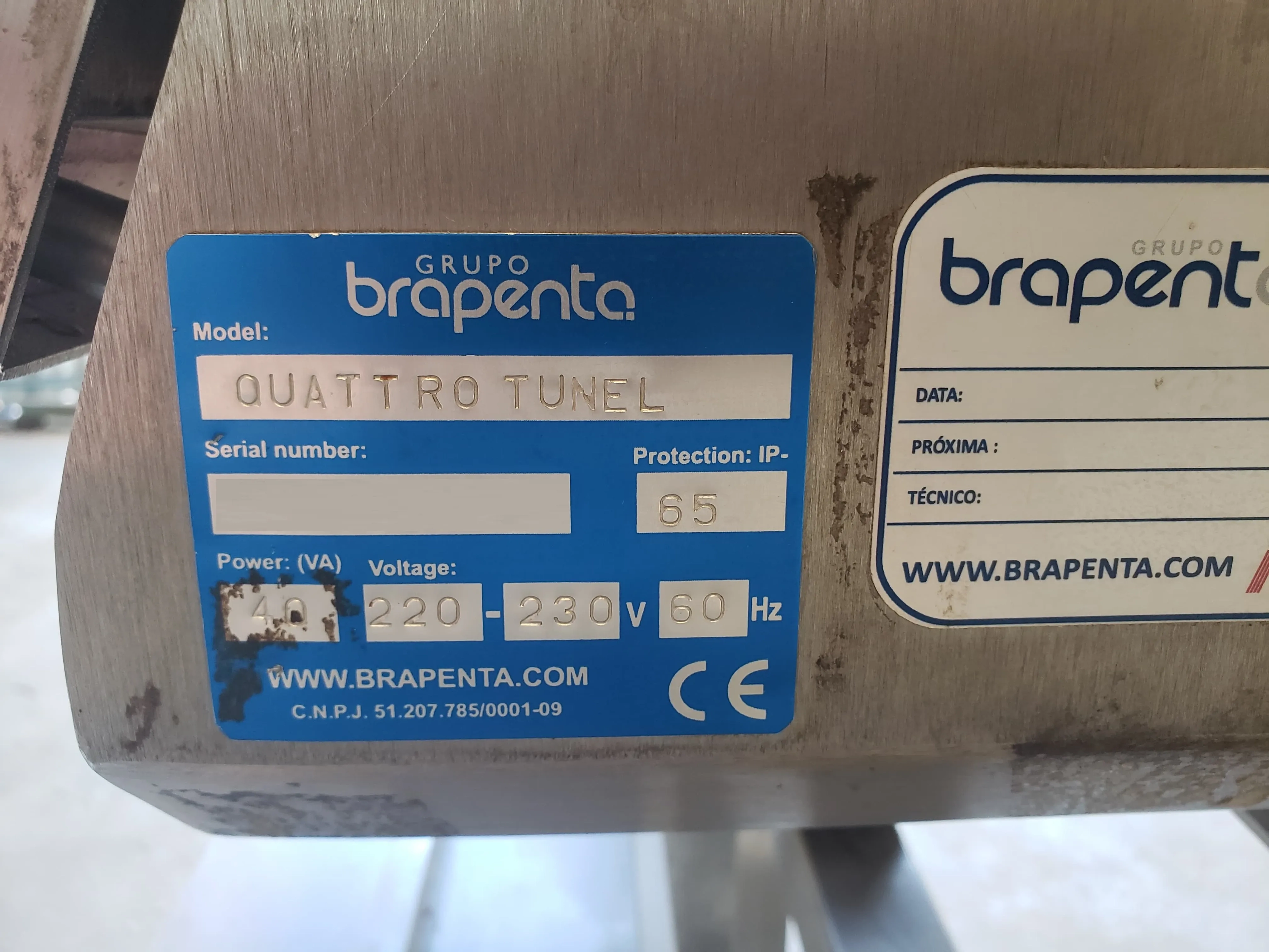 detector-metais-brapenta-quattro-tunel