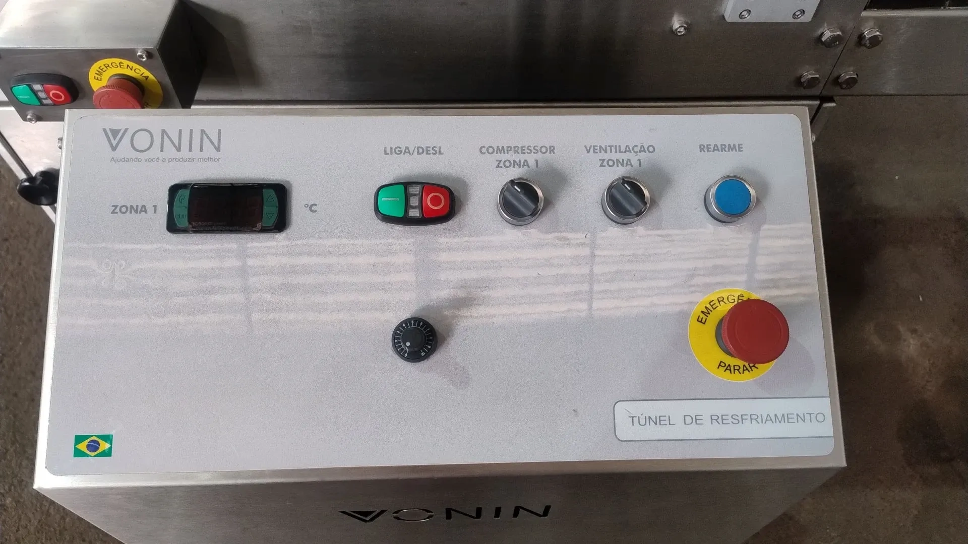 tunel-de-resfriamentumm-choc-von-modelo-trv2
