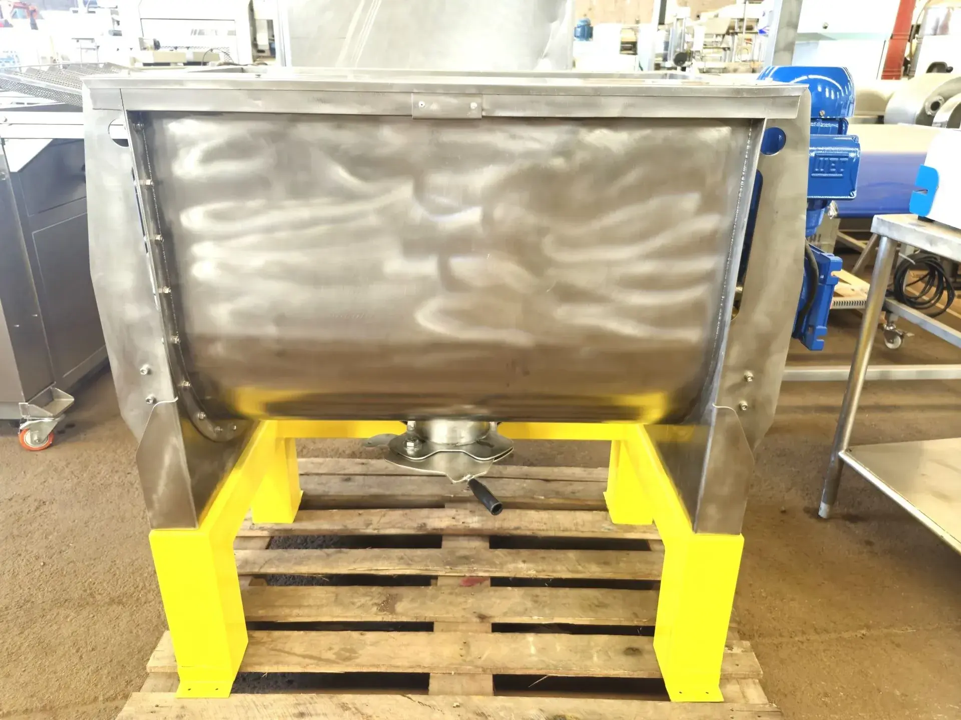 MISTURADOR DE PÁS HORIZONTAL EM AÇO INOX MARCA BRAVAECO