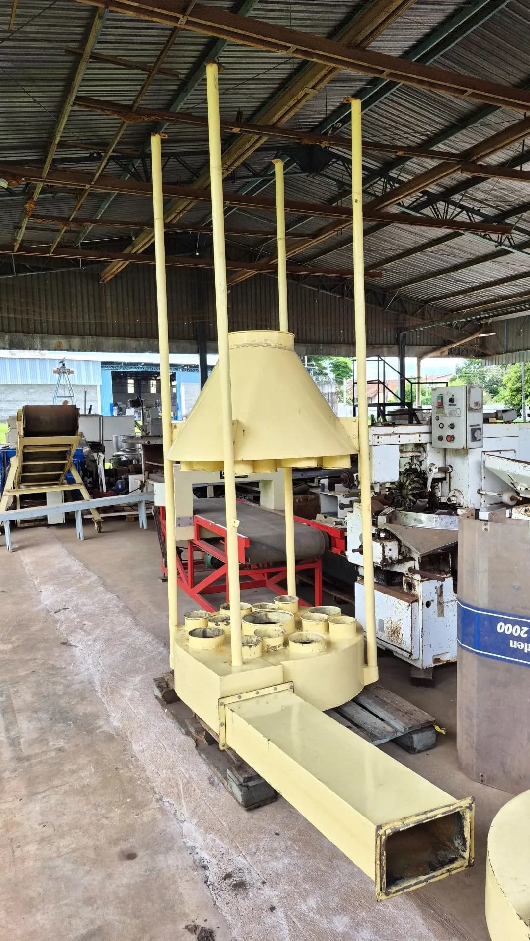 FILTRO MANGA COMPLETO COM EXAUSTOR CENTRÍFUGO