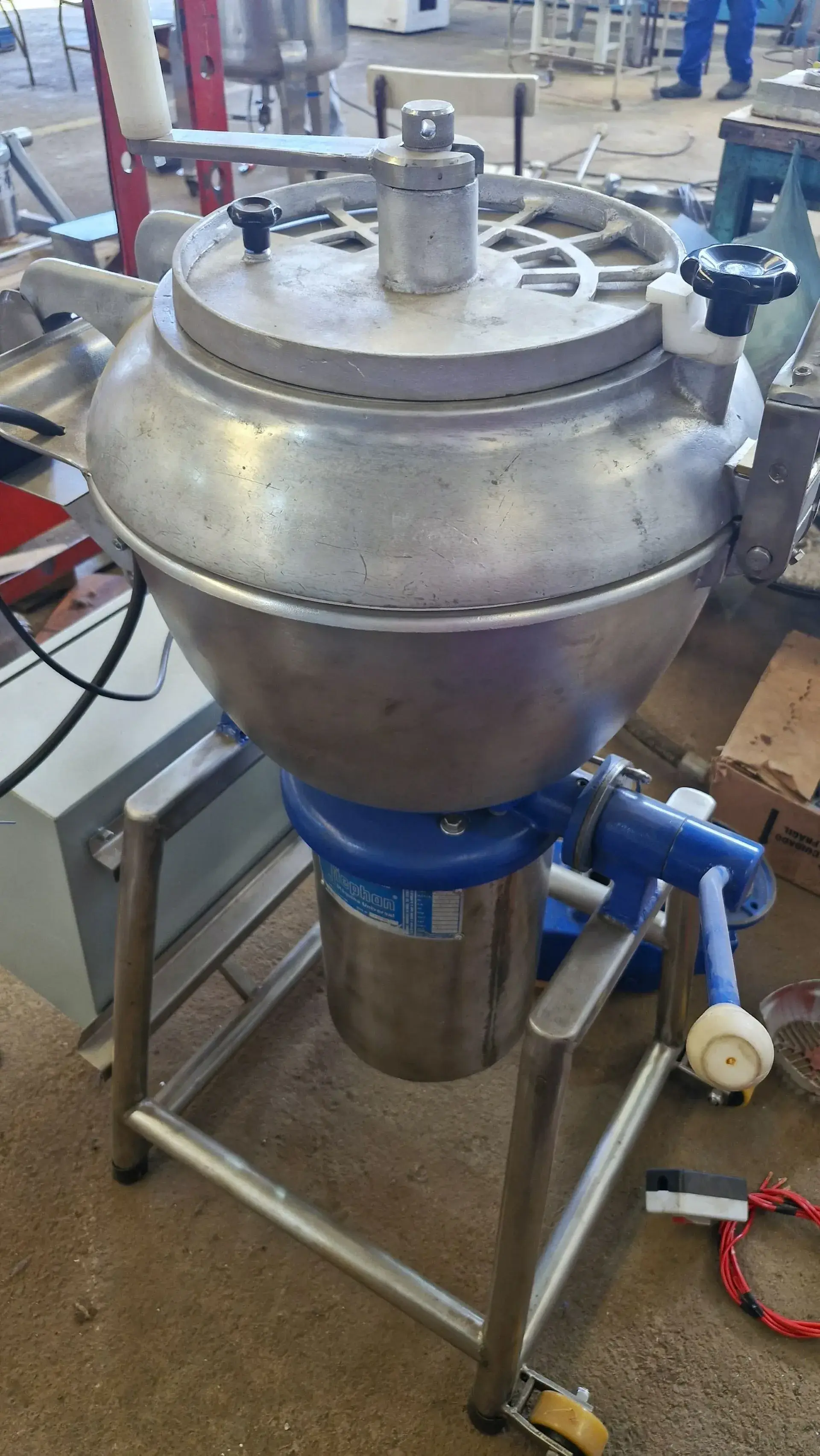 PROCESSADOR CUTTER UNIVERSAL DE ALIMENTOS EM AÇO INOX CAPACIDADE 25 LITROS MARCA STEPHAN