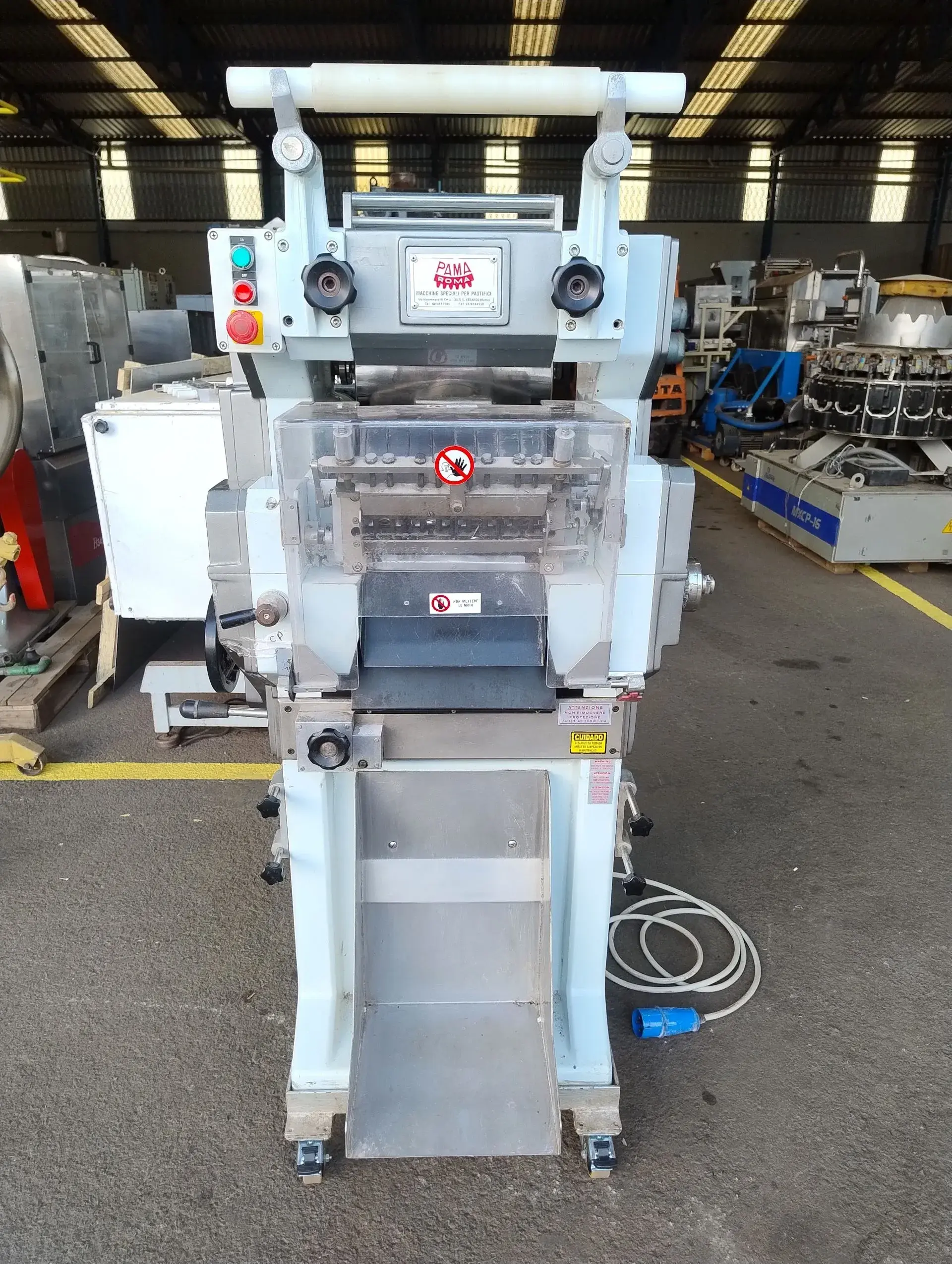 CAPELETEIRA RAVIOLETEIRA MARCA PAMA ROMA CAPACIDADE 30 KG/ HORA