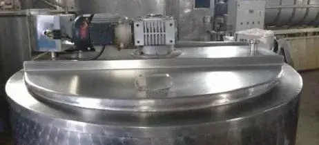 TANQUE ENCAMISADO E ISOLADO À VAPOR