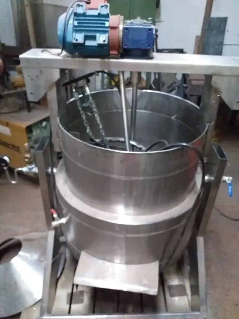 CARAMELIZADOR DE PIPOCA 250 LITROS