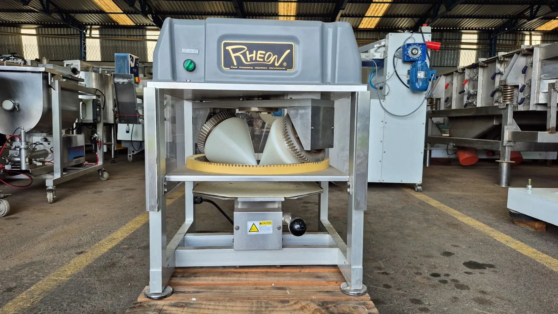 ABRIDORA DE MASSA DE PIZZA MARCA RHEON MODELO PIZZA SPINNER PM001