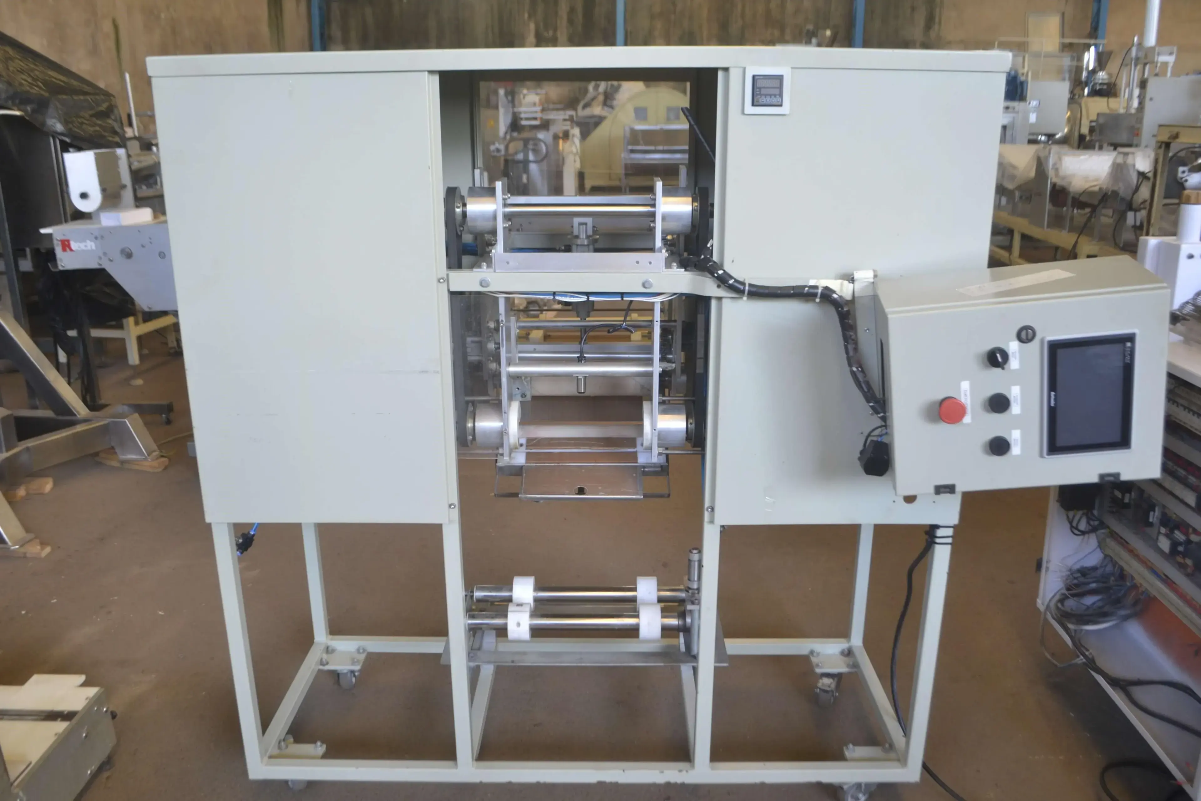 ENROLADOR AUTOMÁTICO PARA MASSA DE PASTEL