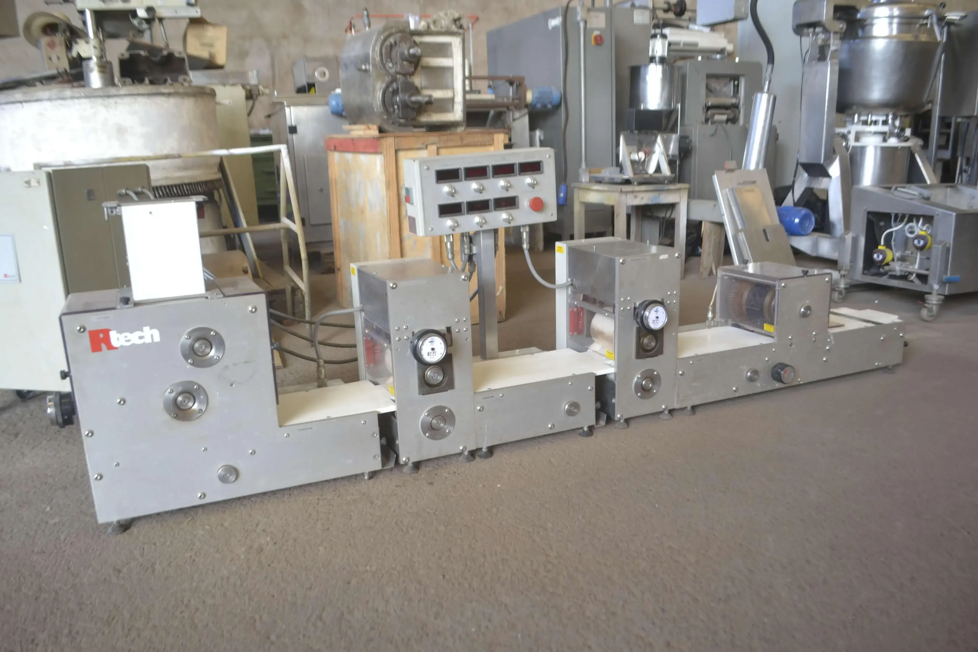 PLANTA PILOTO PARA PROCESSOS DE BISCOITOS MARCA RTECH