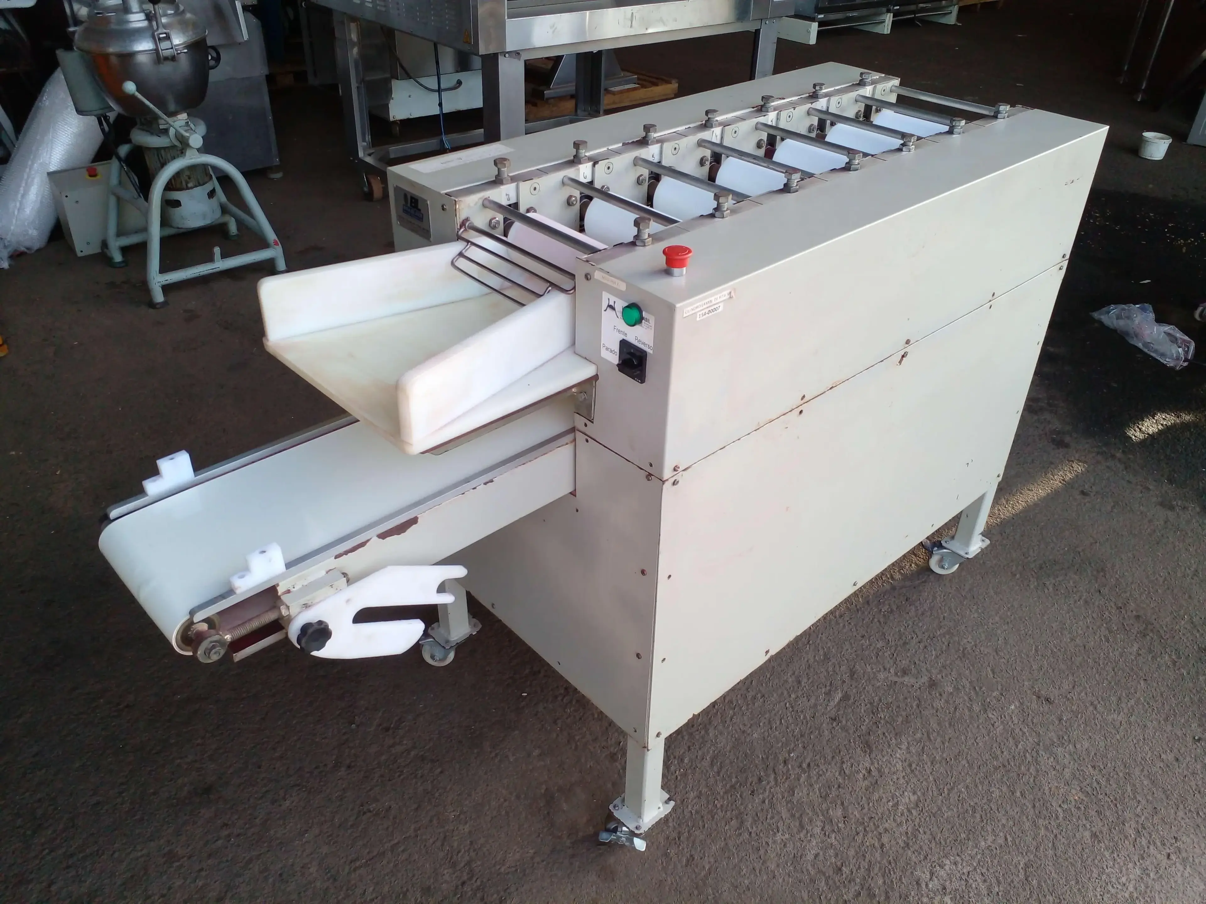 LINHA DE FABRICAÇÃO DE MASSA DE PASTEL
