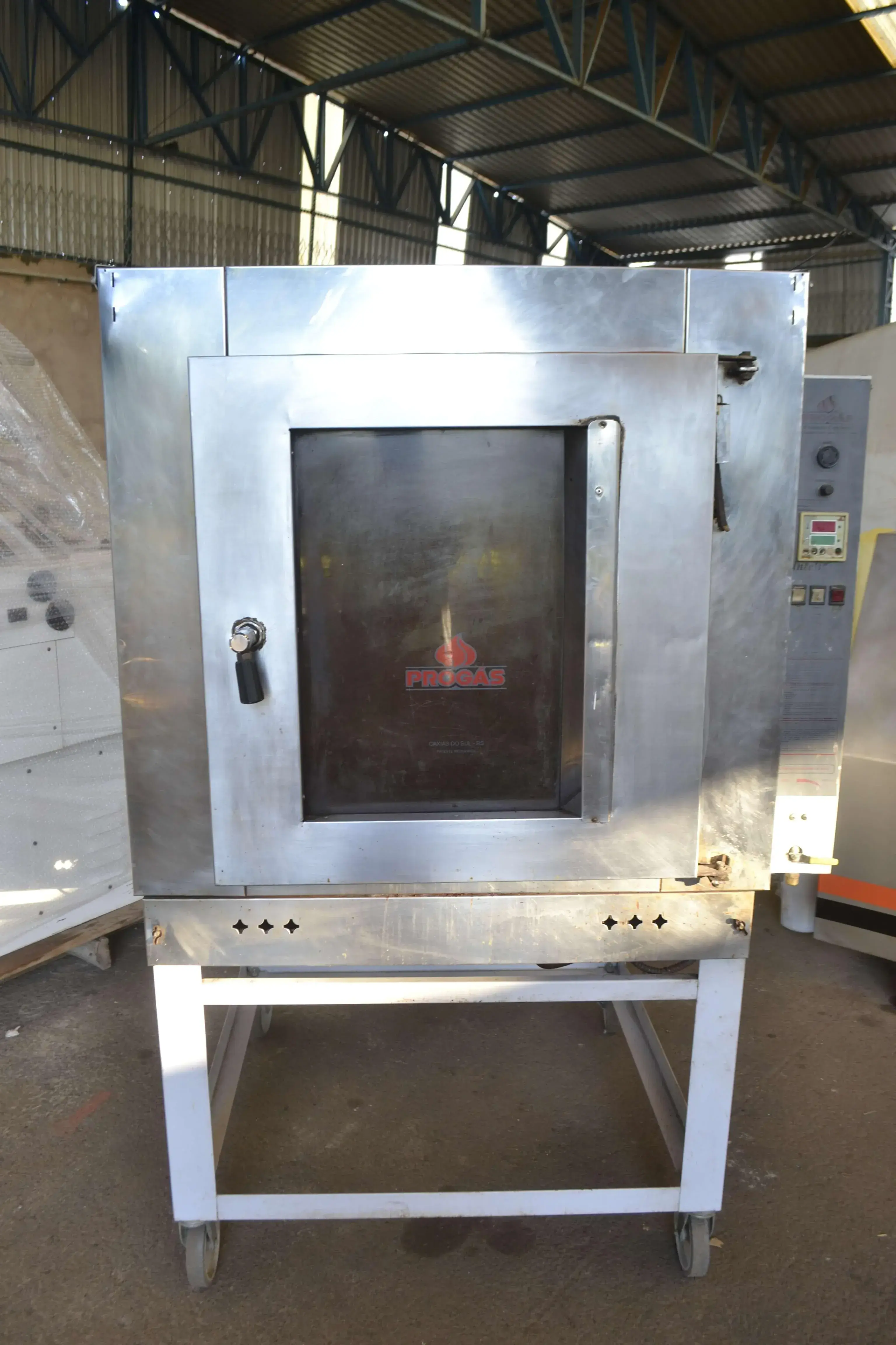 FORNO TURBO A GÁS 8 ESTEIRAS MARCA PROGÁS