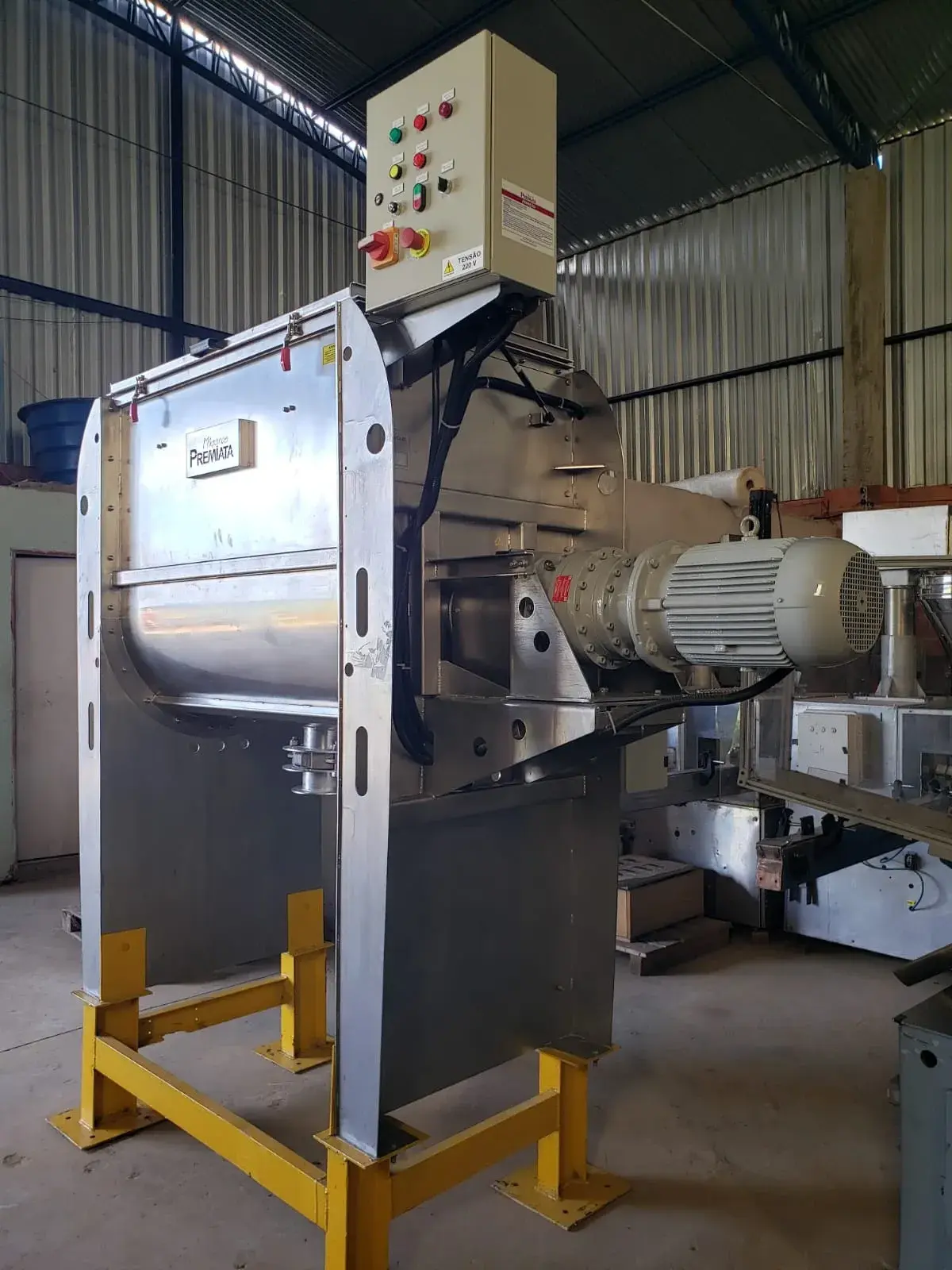MISTURADOR RIBBON BLENDER AÇO INOX CAPACIDADE 300 L
