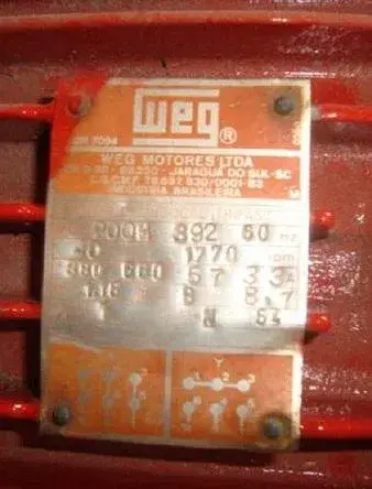 COMPRESSOR BAIXA PRESSAO MARCA WEG