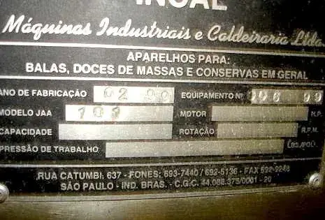 DOSADORA DE PASTOSOS AUTOMÁTICA MARCA INCAL