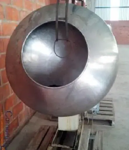 DRAGEADEIRA LISA EM AÇO INOX