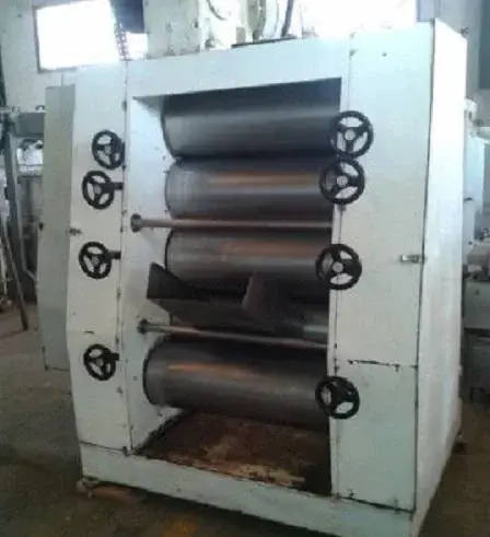 REFINADOR DE 5 ROLOS EM INOX