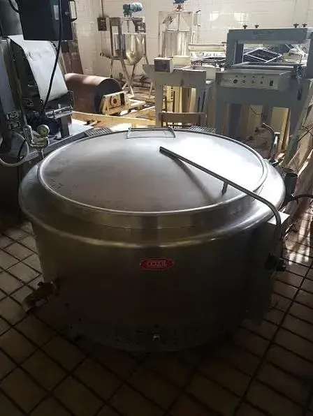 CALDEIRÃO INDUSTRIAL A GÁS MARCA COZIL