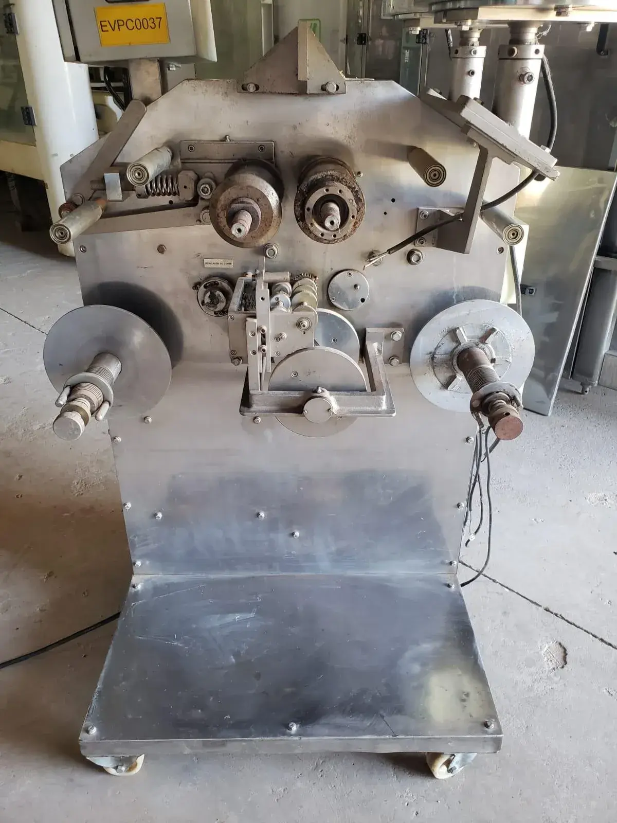 EMBALADORA DE COMPRIMIDOS E PASTILHAS STRIP INOX TIPO PALUDO