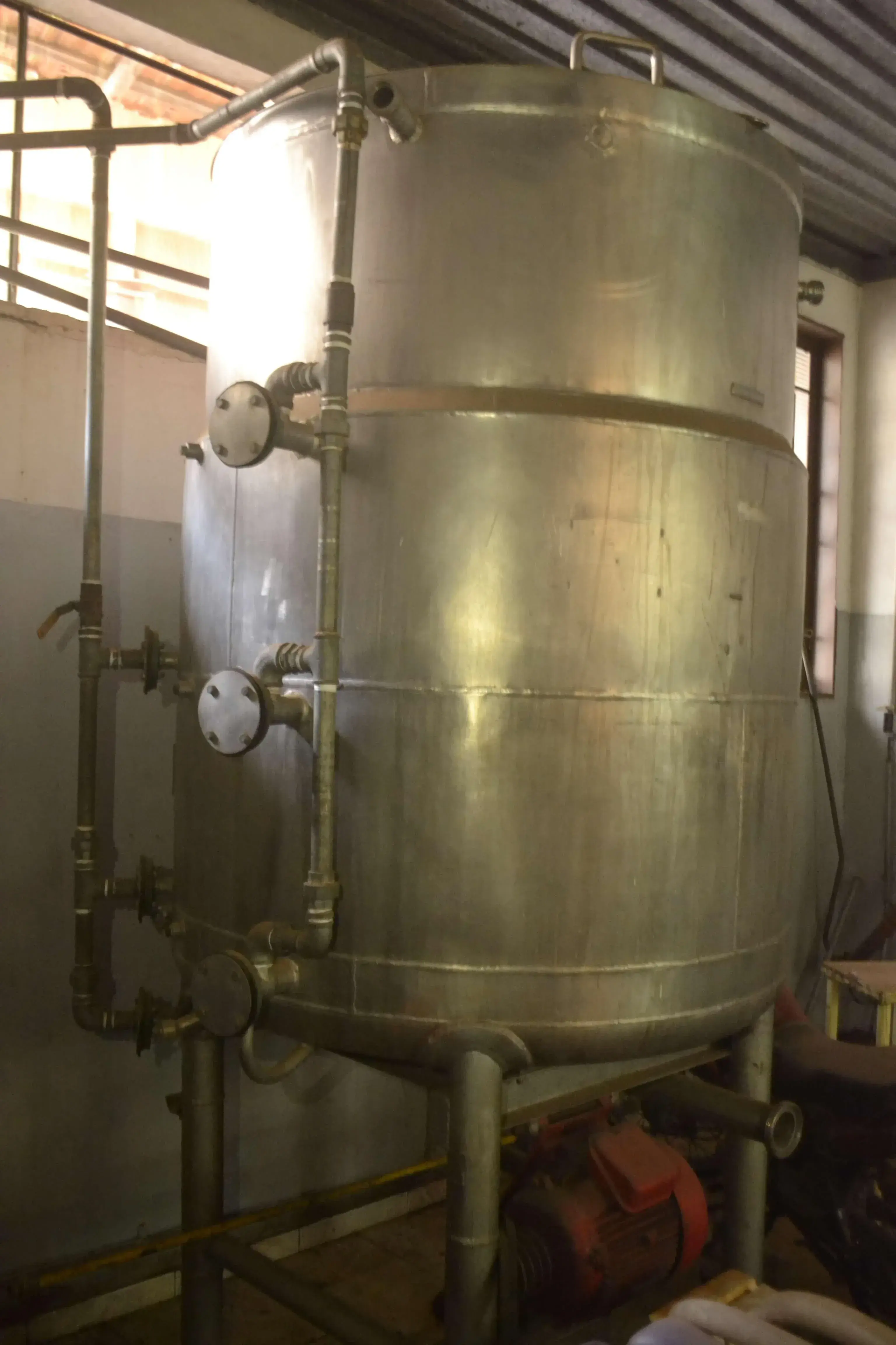 TACHO COZINHADOR A VAPOR EM AÇO INOX 2400 L