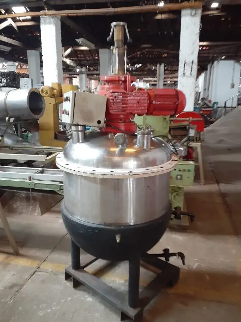 REATOR EM AÇO INOX 200 L