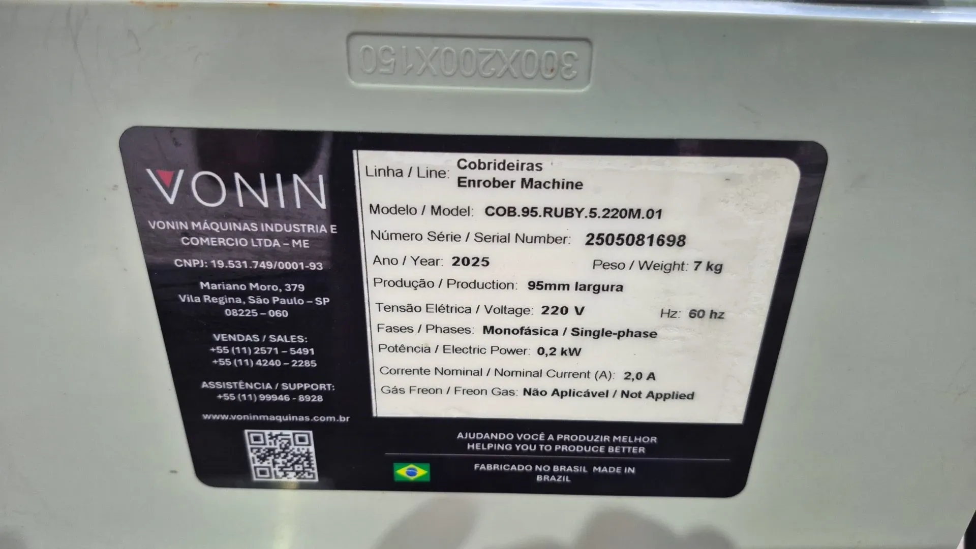 temperad-modelo-ruby-5-e-cobrideira-modelo-cob-95-marca-vonin