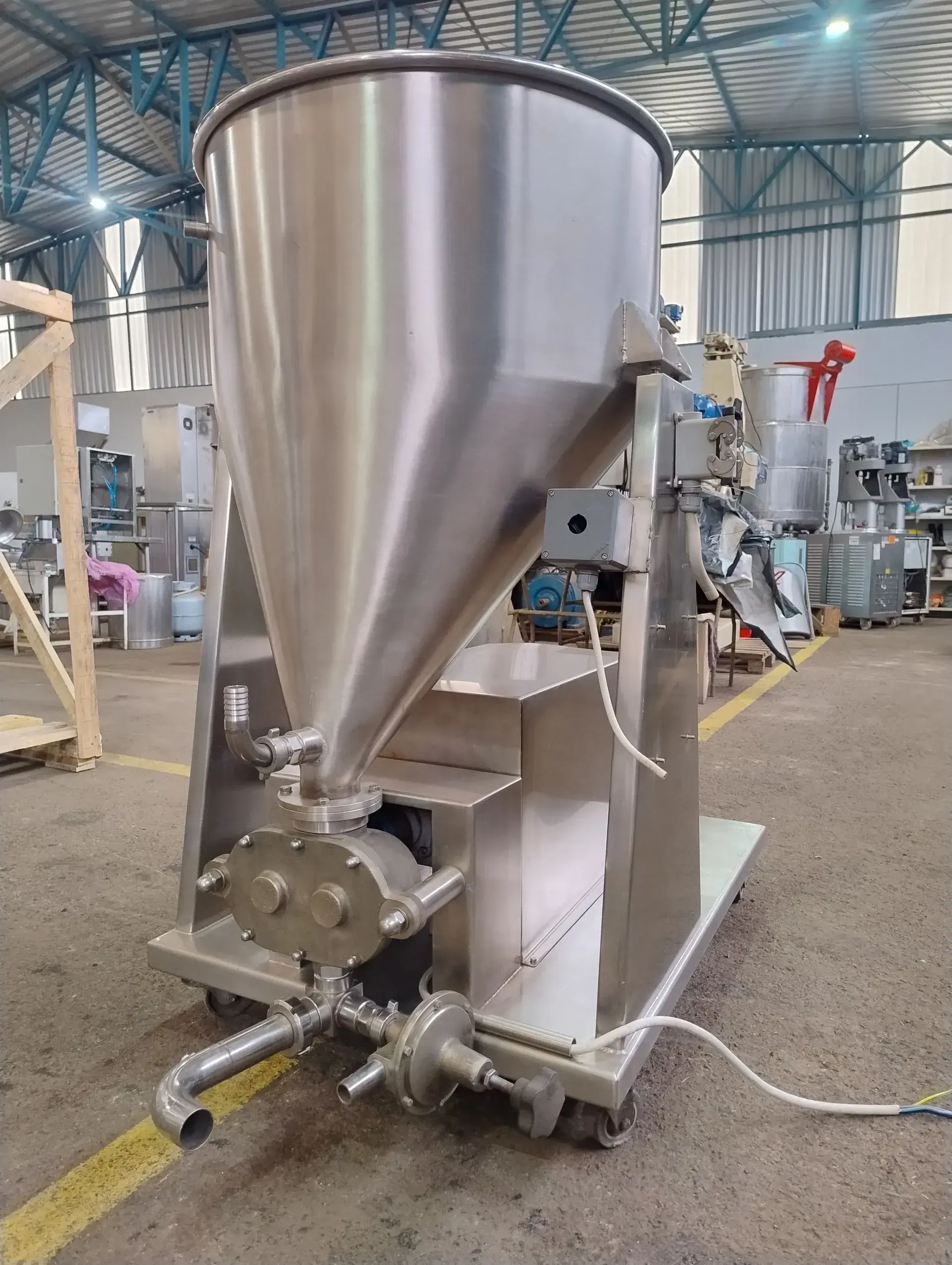 BOMBA DE ENGRENAGEM EM INOX FPS